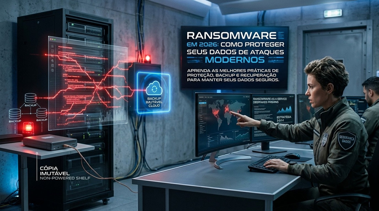 Segurança digital e proteção contra ransomware
